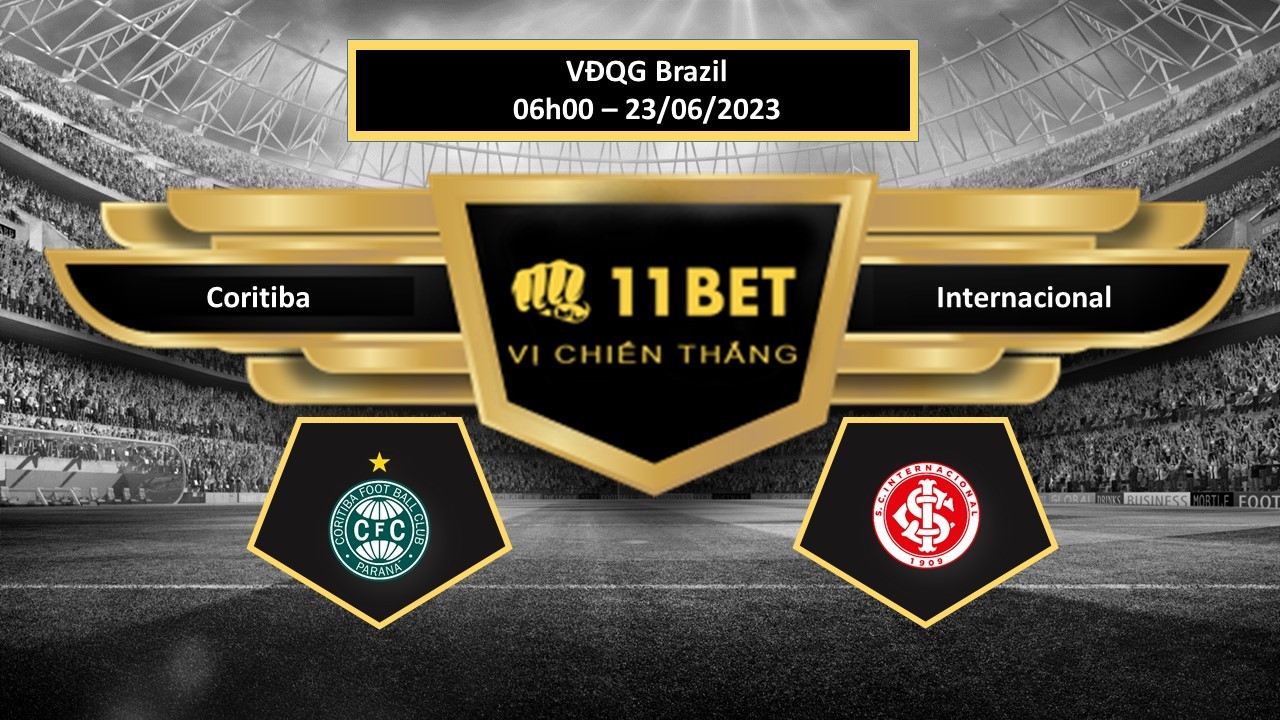 11BET Tip bóng đá    Coritiba vs Internacional, hôm nay 23/06/2023