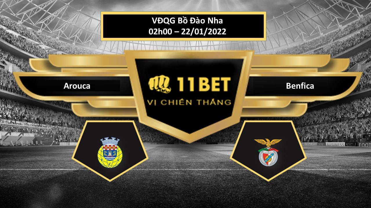 11BET Tip bóng đá Arouca vs Benfica , hôm nay 22/01/2022