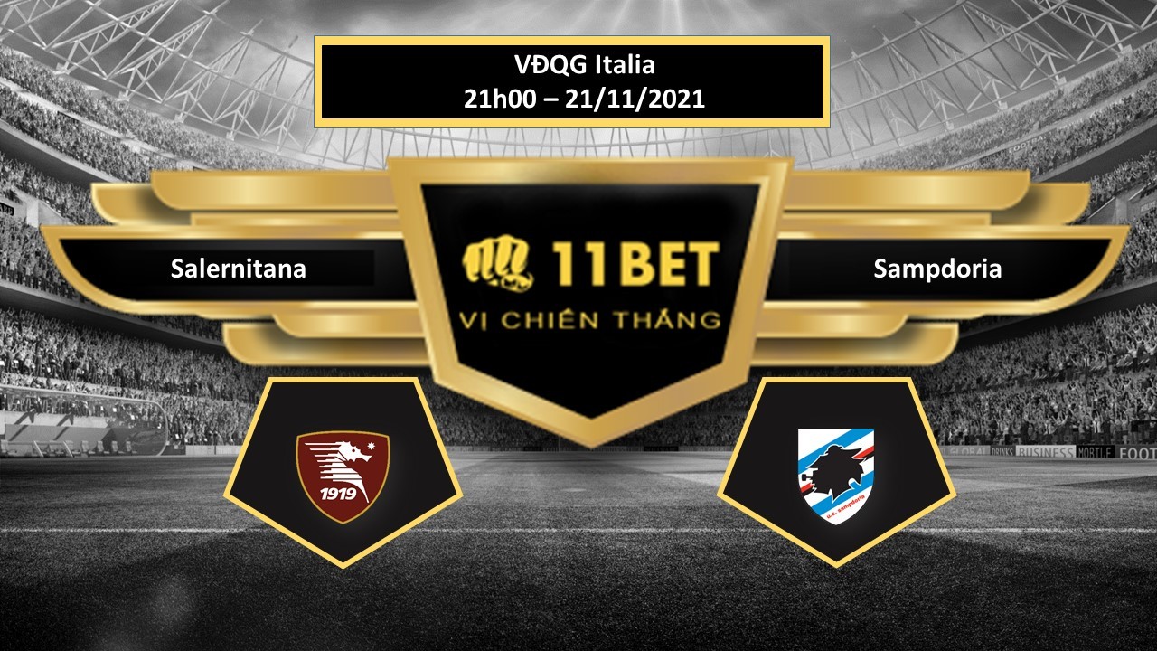 11BET Tip bóng đá Salernitana vs Sampdoria , hôm nay 21/11/2021