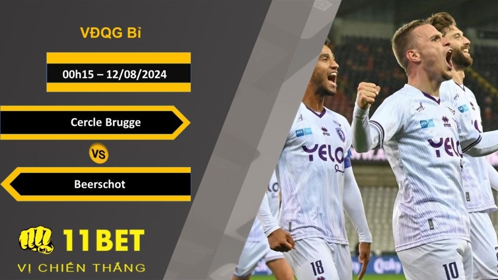 11BET Soi kèo Cercle Brugge vs Beerschot, 00h15, 12/08/2024